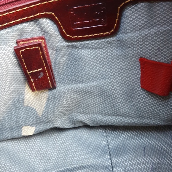 Red MC medium size woven purse - Picture 7 of 8